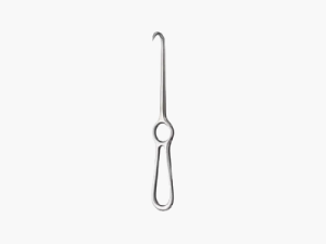 Retractor 1 prong, 30x10mm, 230mm langenbeck